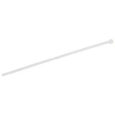 HellermannTyton Cable Tie, Non-Releasable, Polyamide 66, 205mm x 4.7mm, Natural, T80R Series 111-05019 T80R-PA66-NA