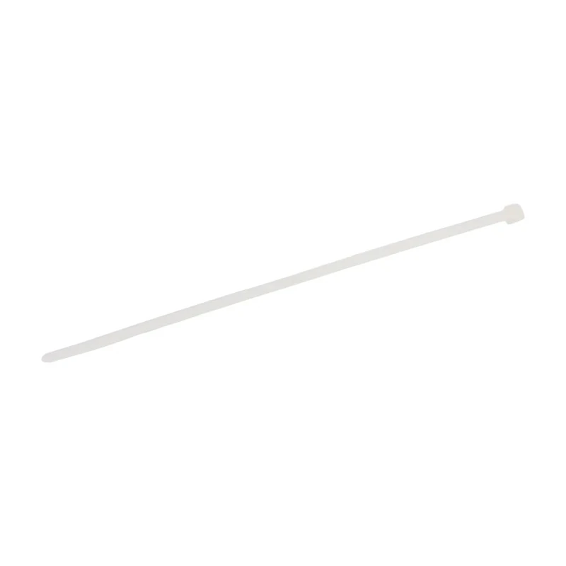 HellermannTyton Cable Tie, Non-Releasable, Polyamide 66, 205mm x 4.7mm, Natural, T80R Series 111-05019 T80R-PA66-NA