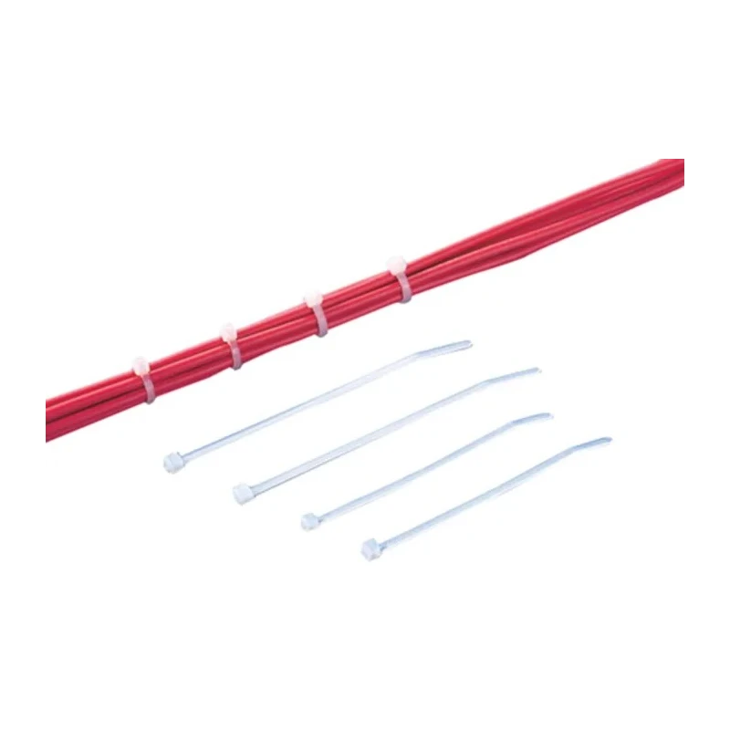HellermannTyton Cable Tie, Non-Releasable, Polyamide 66, 205mm x 4.7mm, Natural, T80R Series 111-05019 T80R-PA66-NA