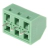 Phoenix Contact PCB Terminal Block 3 Contacts 5 mm Pitch 45° Angled Wave Soldering Mount SMKDSN 1.5/3-5.08 1869224