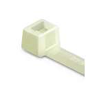 HellermannTyton Cable Tie Non-Releasable Polyamide 66 175mm x 4mm Natural 180N T40R Series 111-01626 T40R-PA66-NA