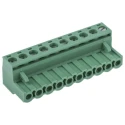 Phoenix Contact MSTB 2.5/10-5.08 Pluggable Terminal Block 10-Contact 5.08mm Pitch 1 Row 630V 12A Nylon Female 1757093