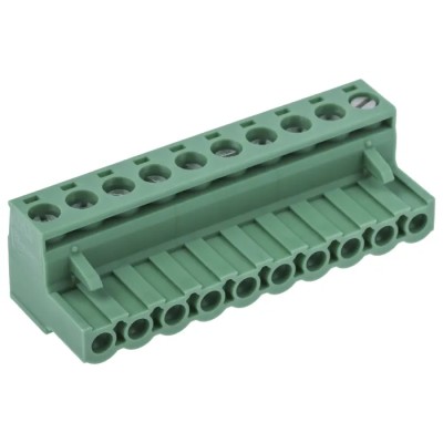 Phoenix Contact MSTB 2.5/10-5.08 Pluggable Terminal Block 10-Contact 5.08mm Pitch 1 Row 630V 12A Nylon Female 1757093