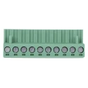 Phoenix Contact MSTB 2.5/10-5.08 Pluggable Terminal Block 10-Contact 5.08mm Pitch 1 Row 630V 12A Nylon Female 1757093