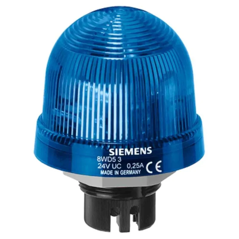 Siemens Blue Flashing Beacon 230V AC, Bayonet Mount, Flush, Xenon IP65 8WD5350-0CF