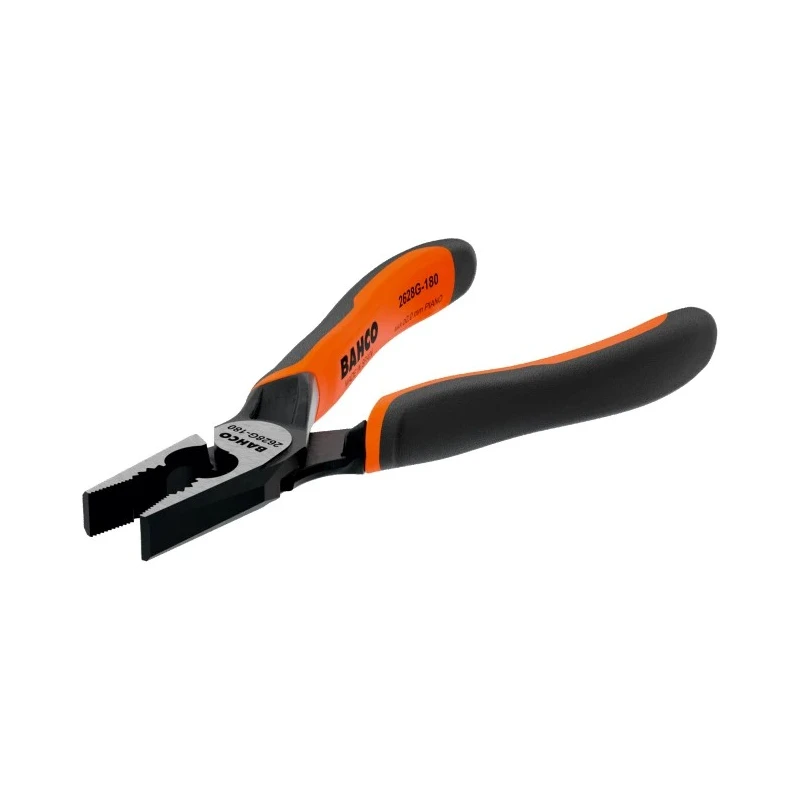 Bahco Combination Plier 1 Piece, 180mm Overall Length, Steel, 36mm Jaw, 2.5mm Cutting Capacity, 2628 G-180