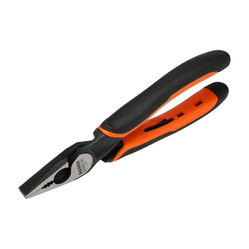 Bahco Combination Plier 1 Piece, 180mm Overall Length, Steel, 36mm Jaw, 2.5mm Cutting Capacity, 2628 G-180