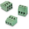 Wurth Elektronik PCB Terminal Block, 2 Contacts, 5.08 mm Pitch, Through Hole, 1 Row, Green, 450V AC, 20A 691236510002