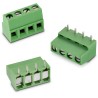 Wurth Elektronik PCB Terminal Block, 6 Contacts, 5.08 mm Pitch, Through Hole, 1 Row, 14A, 250V, Green 691241500006