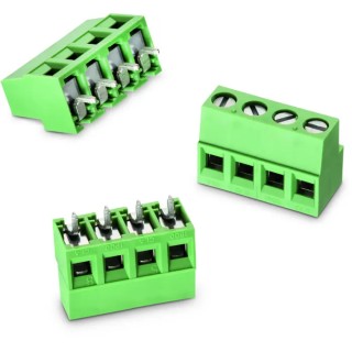 Wurth Elektronik PCB Terminal Block 9-Contact 5.08 mm Pitch Through Hole 1 Row Green 250V 14A 691241510009