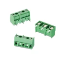 Wurth Elektronik 2432 Series PCB Terminal Block, 8 Contacts, 7 mm Pitch, 10A, Through Hole, 1 Row, Green, 450V 691243200008