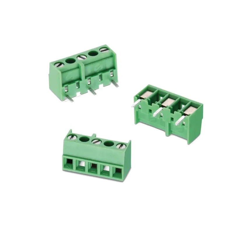 Wurth Elektronik 2432 Series PCB Terminal Block, 8 Contacts, 7 mm Pitch, 10A, Through Hole, 1 Row, Green, 450V 691243200008