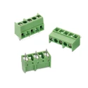 Wurth Elektronik 2432 Series PCB Terminal Block, 10 Contacts, 7mm Pitch, Through Hole, Horizontal, Green, 450V 691243210010