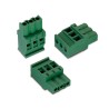 Wurth Elektronik Pluggable Terminal Block, 3 Contacts, 5.08mm Pitch, 1 Row, 15A, Polyamide, Green, Horizontal 691344510003