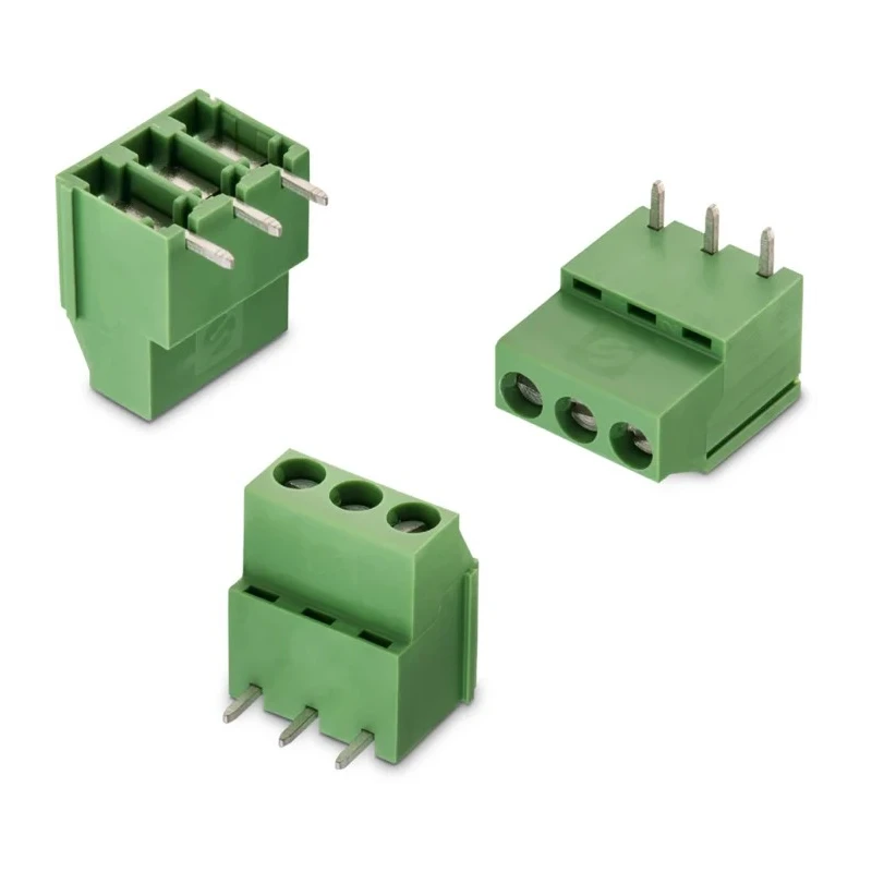 Wurth Elektronik PCB Terminal Block 2 Contacts, 5 mm Pitch, Through Hole, Vertical, Green, 24A, 450V, 1 Row 691253700002