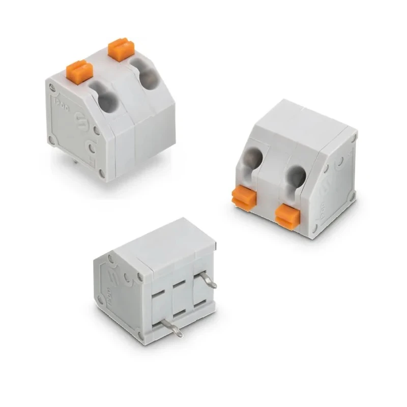 Wurth Elektronik PCB Terminal Block 6 Contacts, 1 Row, 7 mm Pitch, Through Hole, 4A, 750V AC, Grey 691412220006M