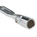 RS PRO Chrome Vanadium Socket Wrench, Flex Head, Non-Sparking, 10 to 11 mm² Tip 735-778