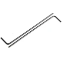 RS PRO L Metric Hex Key Long Ball End 2 mm Chrome Vanadium Steel 735-065