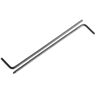 RS PRO L Metric Hex Key Long Ball End 2 mm Chrome Vanadium Steel 735-065