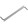 RS PRO L Metric Hex Key Long Ball End 2 mm Chrome Vanadium Steel 735-065