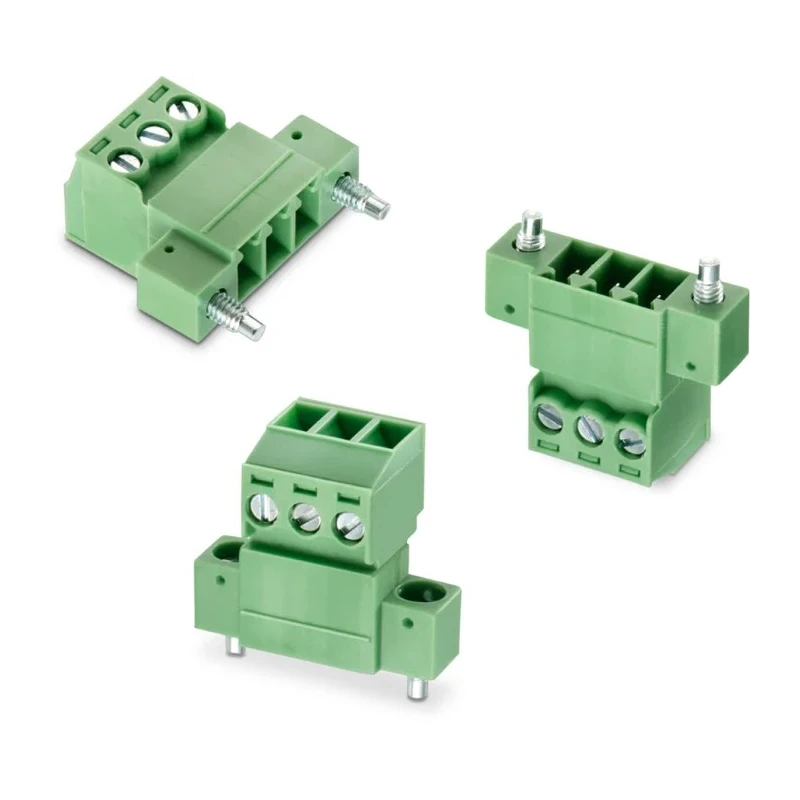 Wurth Elektronik 3493 Series Pluggable Terminal Block, 7 Contacts, 3.81 mm Pitch, 8A, 1 Row, Polyamide, Green 691349340007