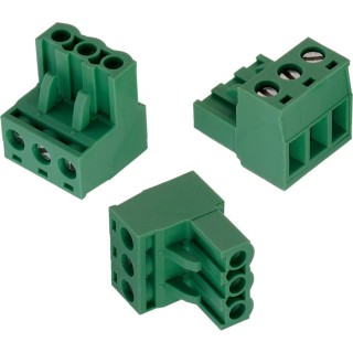 Wurth Elektronik Pluggable Terminal Block, 11-Contact, 5.08 mm Pitch, 20A, 1 Row, Polyamide, Male, Green 691351500011
