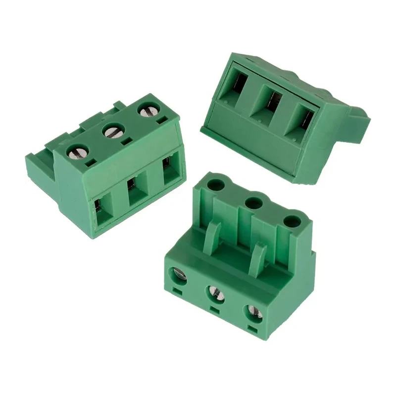 Wurth Elektronik 3514 Series Pluggable Terminal Block, 7 Contacts, 7.62 mm Pitch, 1 Row, 20A, Polyamide, Green 691351400007