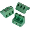 Wurth Elektronik 3514 Series Pluggable Terminal Block, 7 Contacts, 7.62 mm Pitch, 1 Row, 20A, Polyamide, Green 691351400007