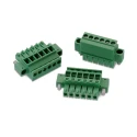 Wurth Elektronik 3651 Series Pluggable Terminal Block, 5 Contacts, 3.5 mm Pitch, Horizontal, Polyamide, Green, 691365110005