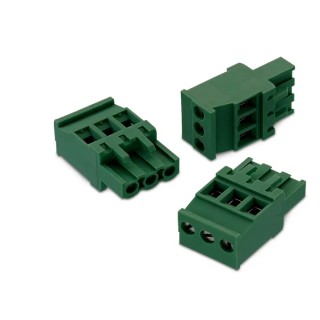 Wurth Elektronik 352 Series Pluggable Terminal Block, 11 Contacts, 5.08 mm Pitch, 1 Row, Polyamide, Green 691352510011
