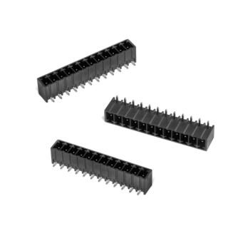 Wurth Elektronik 7013 Series 6-Contact Pluggable Terminal Block, 3.81 mm Pitch, 1 Row, 10A, Horizontal, Black 691701340006B