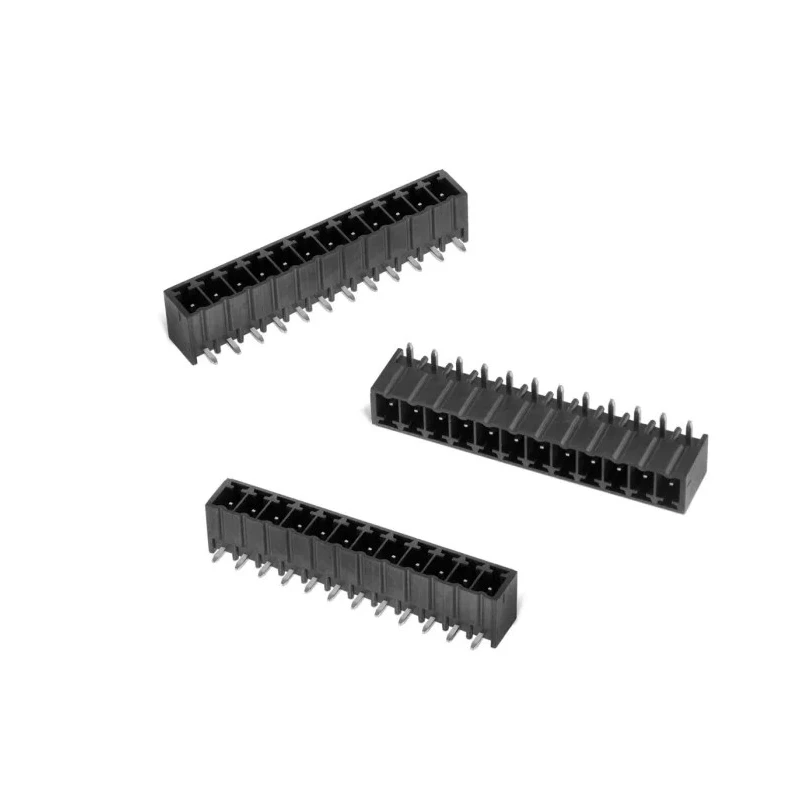 Wurth Elektronik 7013 Series 6-Contact Pluggable Terminal Block, 3.81 mm Pitch, 1 Row, 10A, Horizontal, Black 691701340006B