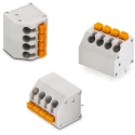 Wurth Elektronik PCB Terminal Block 4183 Series, 2 Contacts, 3.81mm Pitch, Through Hole, 1 Row, 4A, 250V, Grey 691418320002