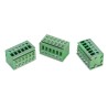 Wurth Elektronik 126B Series PCB Terminal Block 6 Contacts 5 mm Pitch Through Hole 1 Row 300V AC Green 691126710006B