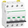 Schneider Electric Acti9 iDT40N Miniature Circuit Breaker 4-Pole 63A Type C 10kA DIN Rail IP20 Thermal Magnetic A9P24463
