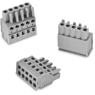 Wurth Elektronik Pluggable Terminal Block 2-Contact 5 mm Pitch 1 Row Horizontal Male Screw Connection 691369700002B