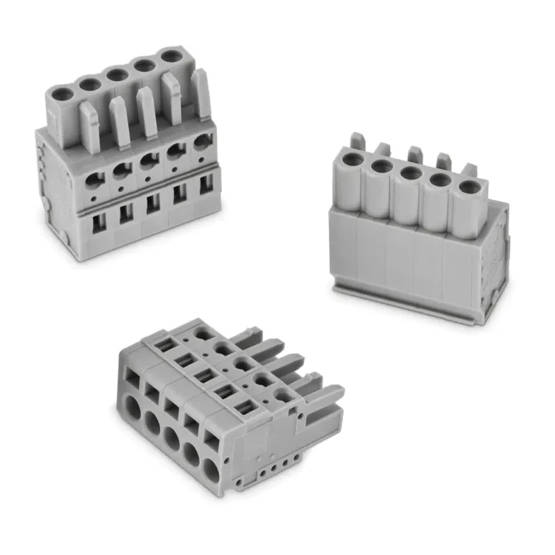 Wurth Elektronik Pluggable Terminal Block 2-Contact 5 mm Pitch 1 Row Horizontal Male Screw Connection 691369700002B
