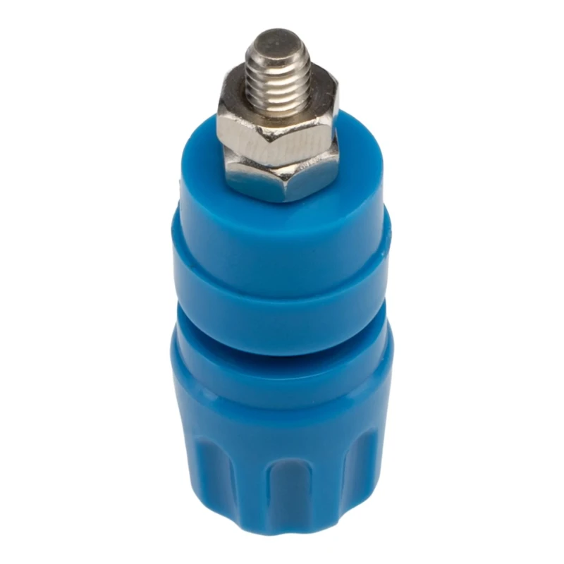 Hirschmann Test & Measurement Blue 35A Test Connector, Brass Contacts, Nickel Plated, 2 mm Hole, Female, 60V DC, 930103102
