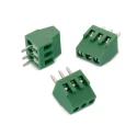 Wurth Elektronik PCB Terminal Block 3 Contacts 2.54 mm Pitch Through Hole Horizontal Green 150V 6A 691210910003