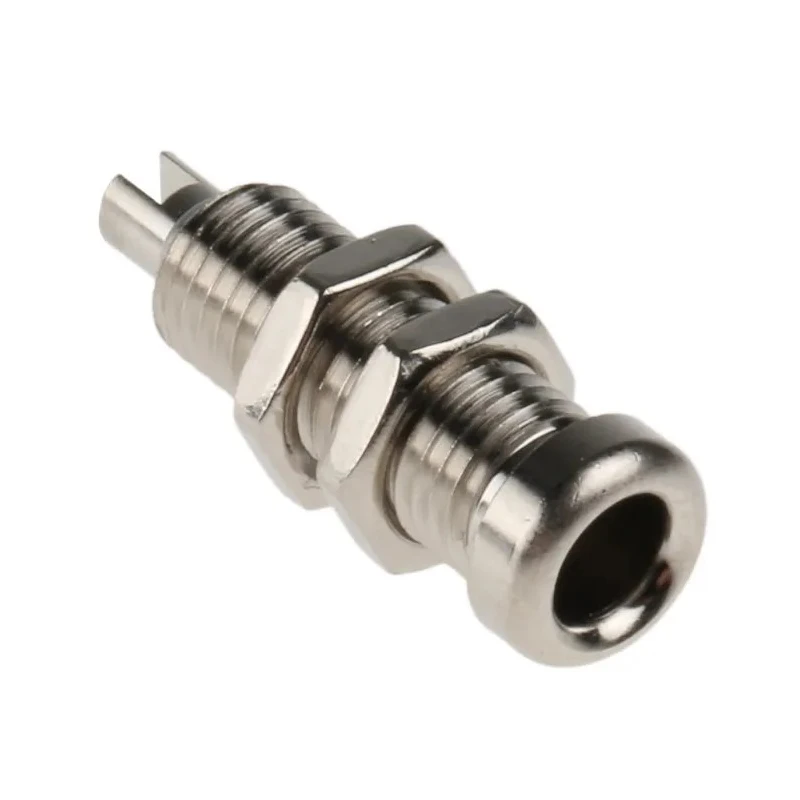 Hirschmann Test & Measurement Silver Female Banana Socket, 4 mm Solder, Nickel-Plated Brass, 60V DC, 16A, 22mm 930147000