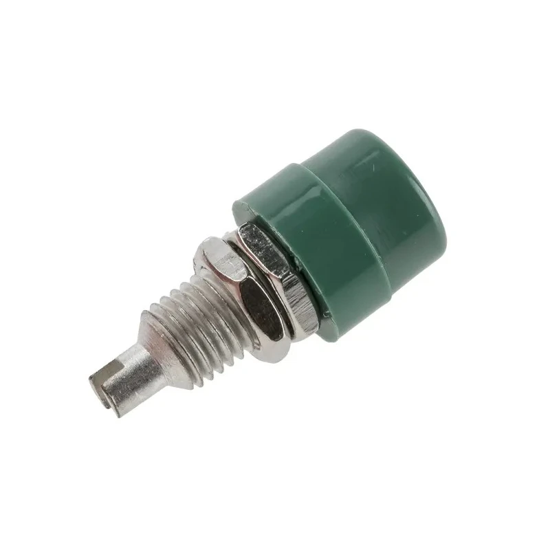 Hirschmann Test & Measurement Green Female Banana Socket, 4 mm Connector, Solder Termination, 30 V AC, 60 V DC 930176104