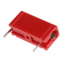 RS PRO Red Female Test Socket, 4 mm Solder, 60V DC 16A Tin-Plated Brass 973582101
