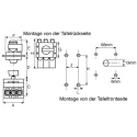 Kraus & Naimer 3-Pole Front Panel Isolator Switch IP65 32A 11kW KG32.T203/GBA024.VE