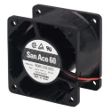 Sanyo Denki 9G Series Axial Fan , 12V DC, 110.4 m³/h, 18.5W, 1.54A, IP68, 60×60×38mm, Ball Bearing