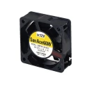 Sanyo Denki Axial Fan 24V DC, 18.7 CFM, 1.44W, IP68, Ball Bearing, Square Frame, 60x60x25 mm 9WP0624H401