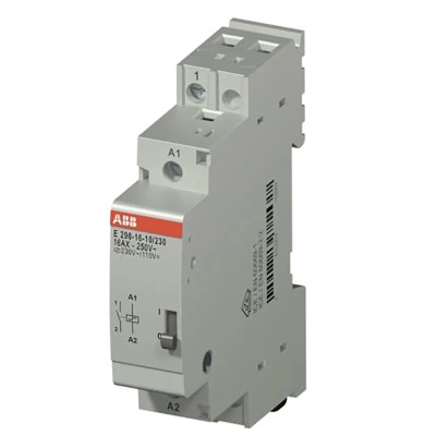 ABB DIN Rail Power Relay 230V AC Coil, 16A Switching Current, SPST, E290-16-10/230 Series 2TAZ312000R2011