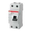 ABB Residual Current Circuit Breaker 40A, 2-Pole, 30mA, Type AC, 1kA 230V AC FH200 Series 