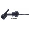 RS PRO Series External Silicone Float Switch, External Mount, Silicone Gasket, Nylon Housing, 1m Cable, NO/NC, 240V AC LLF70