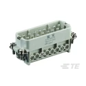TE Connectivity Heavy Duty Power Connector Insert 10A, Male, 16 Contacts, Panel Mount, HDC HA Series T2010322101-000