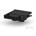 TE Connectivity FFC Female PCB Connector Housing 2.54 mm Pitch 6 Way 1 Row Straight Nylon Cable Mount 487526-5